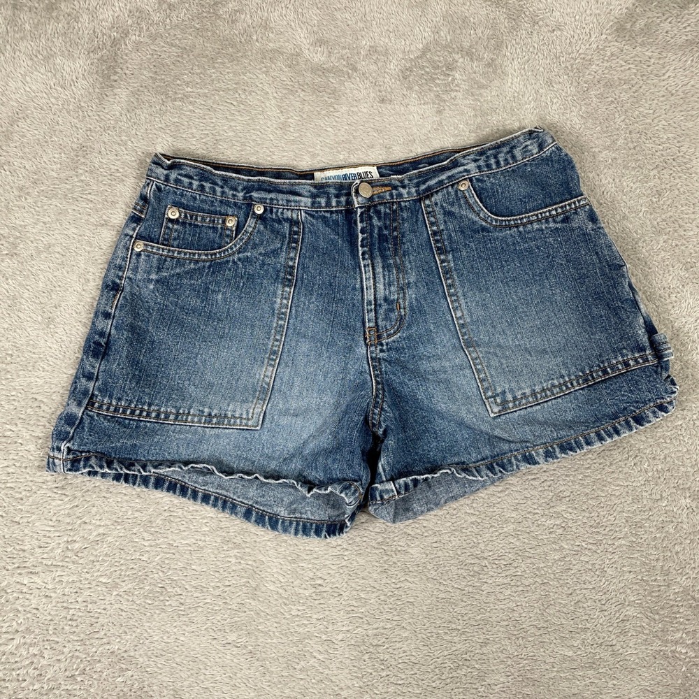 Canyon River Blues Denim Shorts Womens 9 Blue‎ Carpenter Utility Vintage Y2K